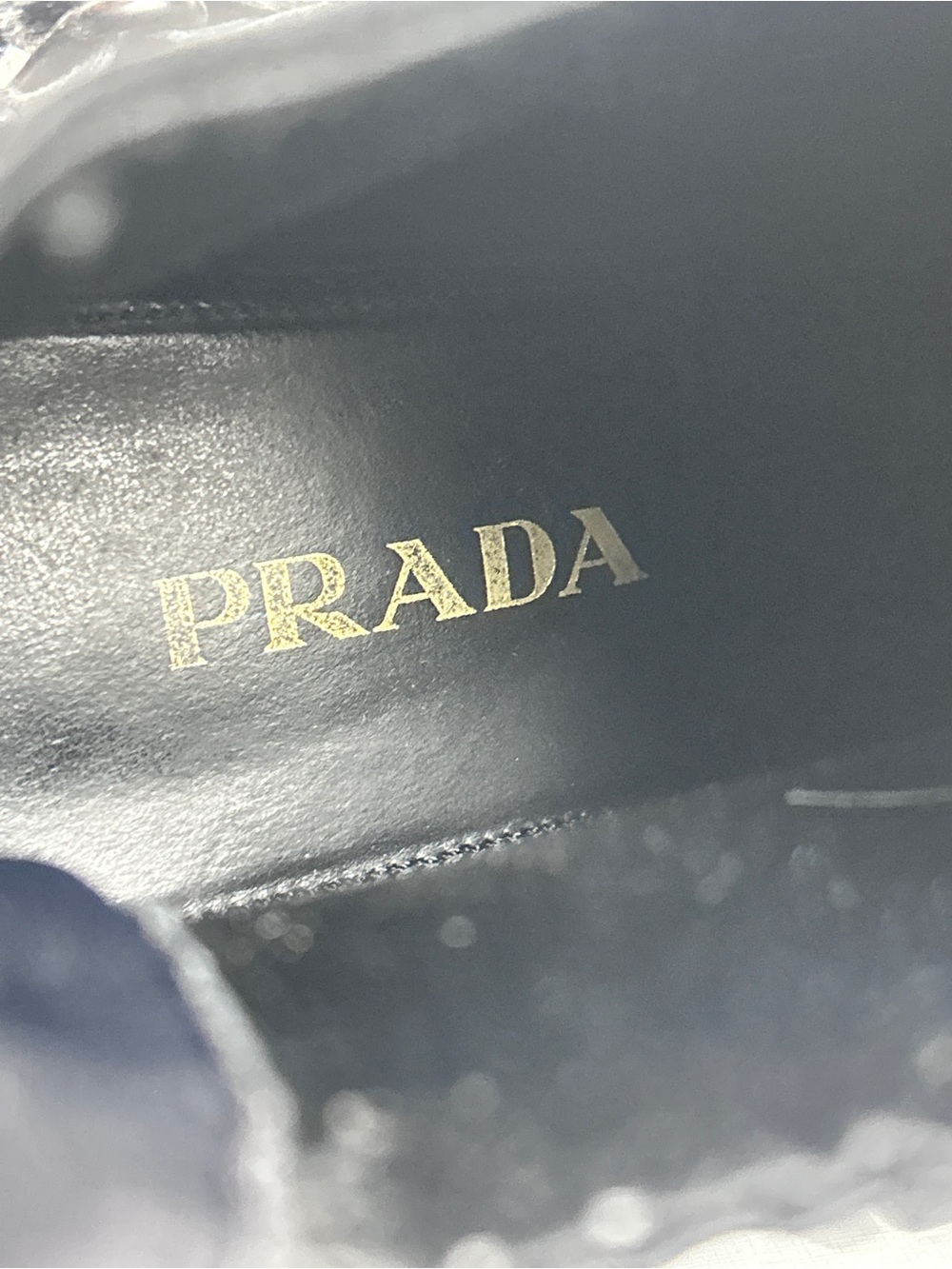 Prada Black Leather Neoprene Boot with Removable Harness Strap - Picture 8 of 8